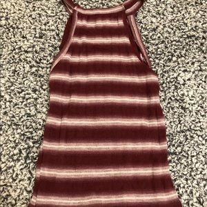 red stretchy cami top